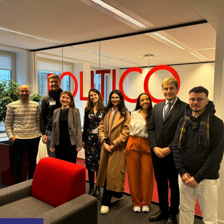 Visit to Politico Europe in 2024